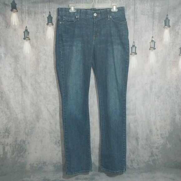 Levi's 525 Dark Blue Straight Leg Jeans - Picture 1 of 6